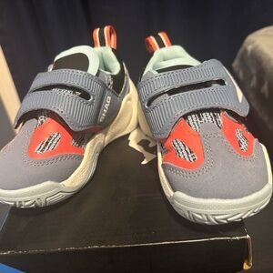 Kids' Blue and Red Sneakers